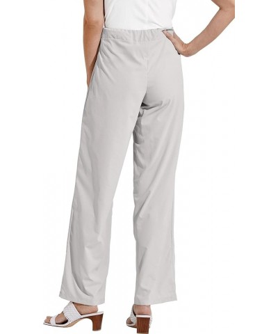 UPF 50+ Women's Verona Straight Leg Pants - Sun Protective Stone Grey $18.86 Others