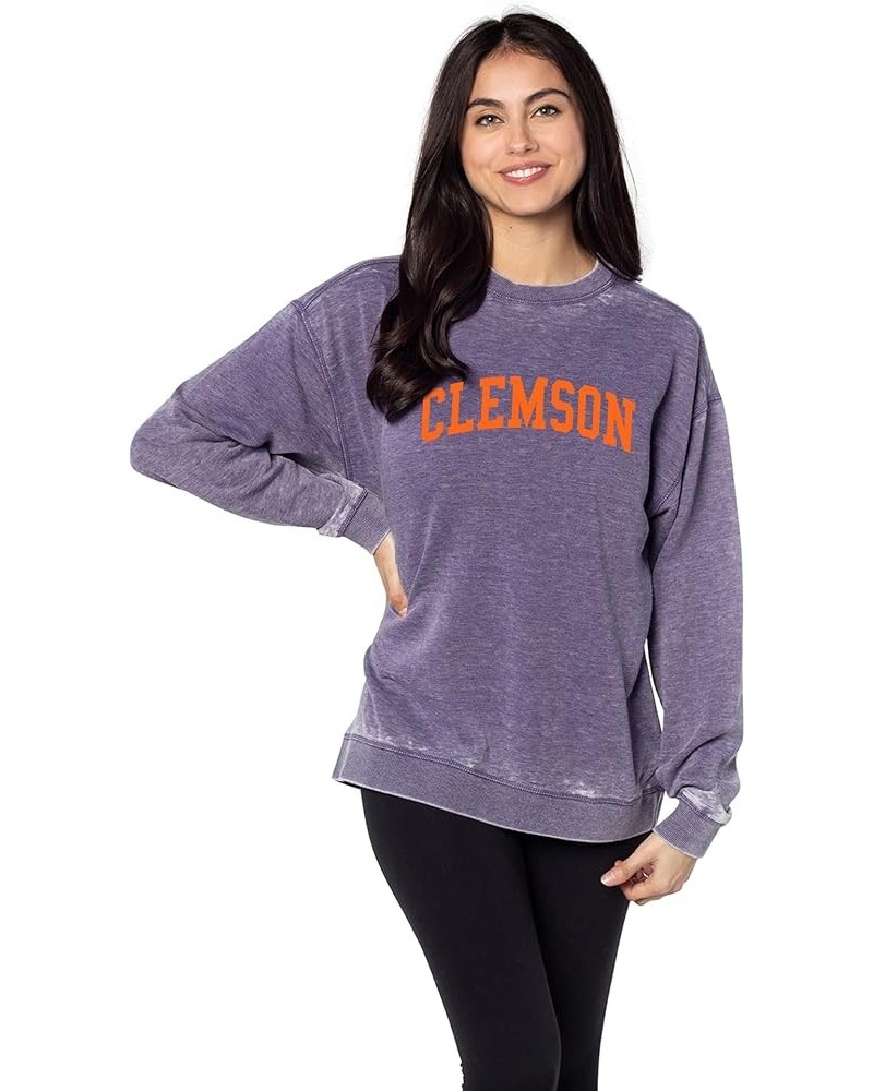 Women's Campus Crew Clemson Tigers Grape $24.68 T-Shirts