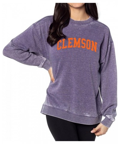 Women's Campus Crew Clemson Tigers Grape $24.68 T-Shirts