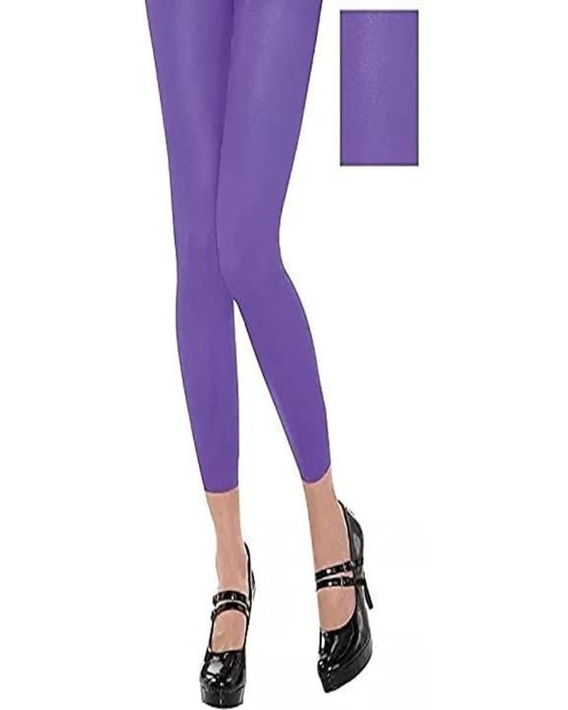 Women's Purple Leggings, Adult S-M $8.20 Leggings