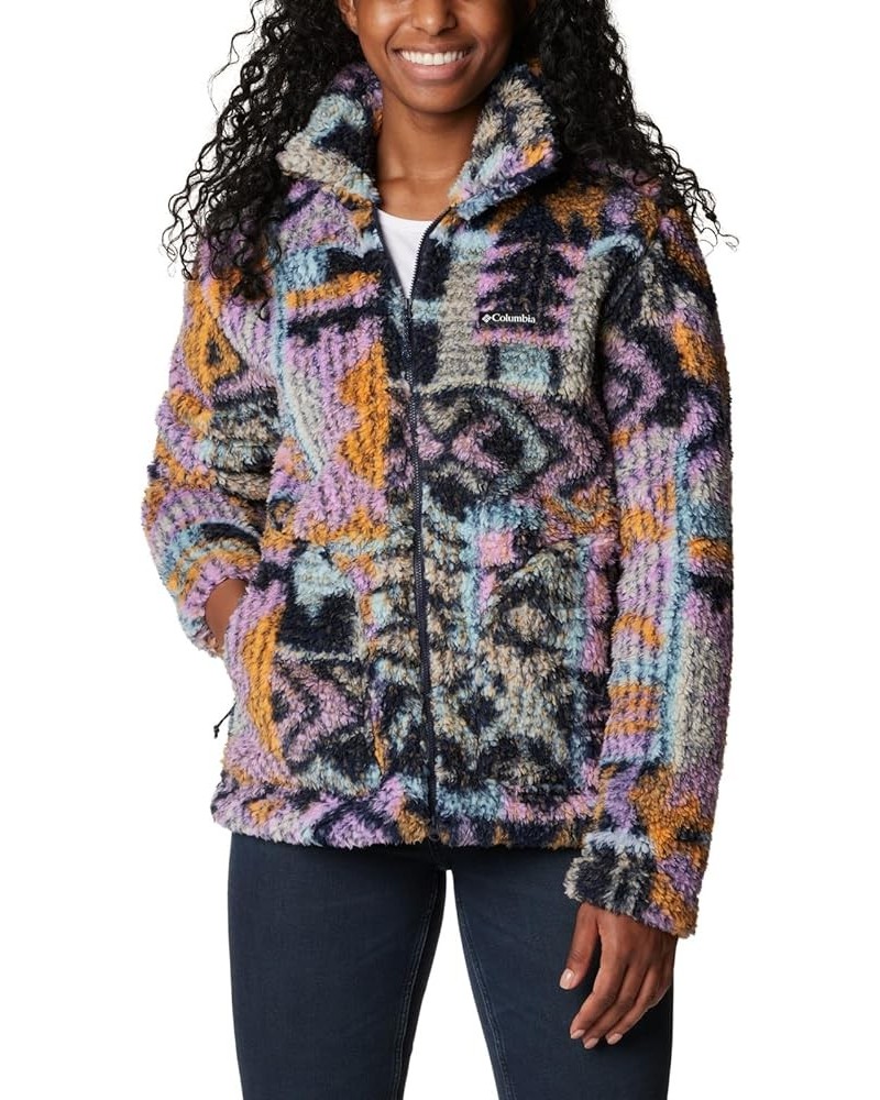 Womens Winter Pass Sherpa FzWinter Pass Sherpa Full Zip Dark Nocturnal Pathways $30.27 Jackets