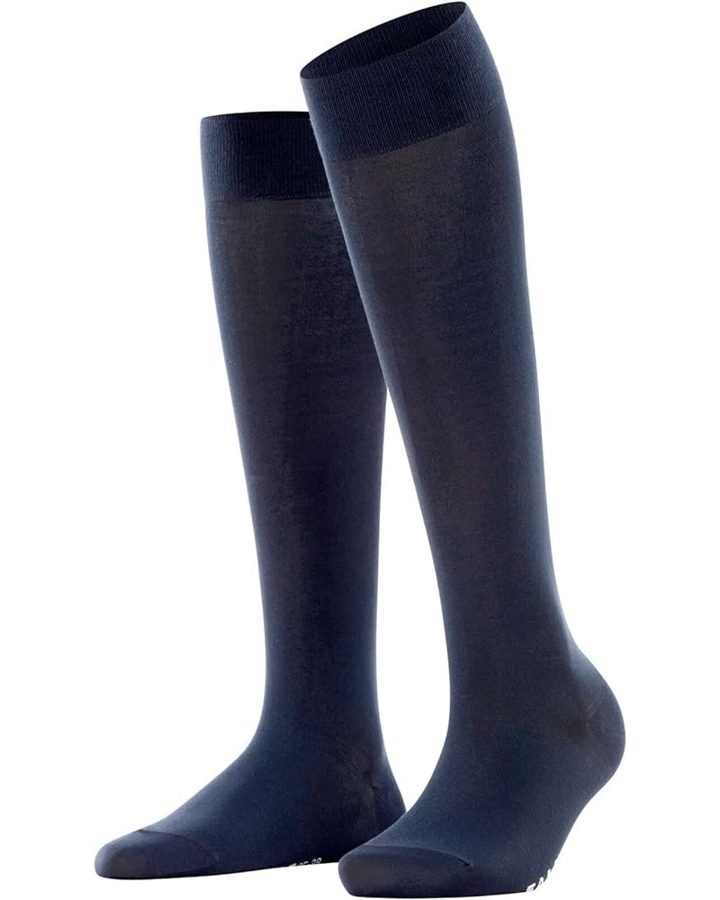 Women's Cotton Touch Knee-High Socks, Cotton, Comfortable Soft Knit Socks, Lightweight, 1 Pair Blue (Dark Navy 6379) $21.28 S...