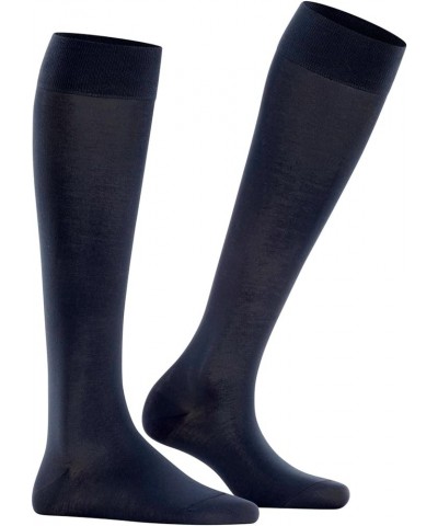 Women's Cotton Touch Knee-High Socks, Cotton, Comfortable Soft Knit Socks, Lightweight, 1 Pair Blue (Dark Navy 6379) $21.28 S...