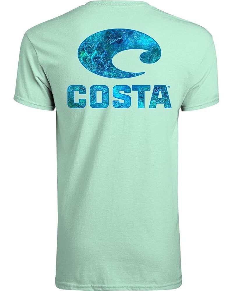 Mens Mossy Oak Coastal Short Sleeve Crewneck Chill $11.18 Tops