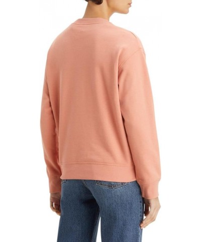 Women's Graphic Standard Crewneck Sweatshirt Standard Terra Cotta $22.59 Hoodies & Sweatshirts