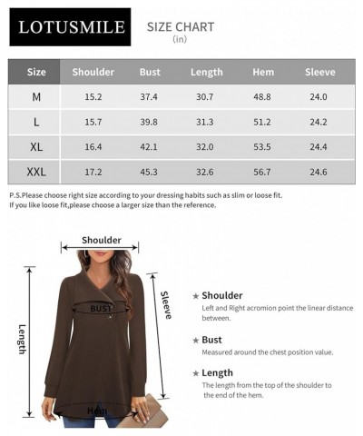 Womens Long Tunic Tops for Leggings Fall Clothes 2023 Tulip Hem Pullover Sweater Wenge $14.57 Hoodies & Sweatshirts