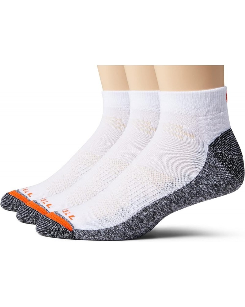 Men's and Women's Lightweight Work Crew Socks 3 Pair Pack - ComfortBase XS Repreve with Durable Reinforcement Low Cut Low Cut...