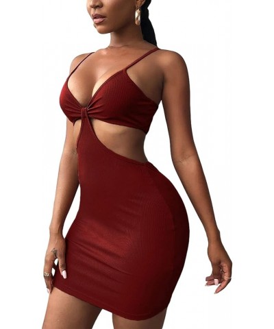 Womens Mini Dress Summer Sexy Sleeveless Slim Fit Club Party Bodycon Short Dress Y2k Beach Sundress Streetwear Red 05 $9.27 D...