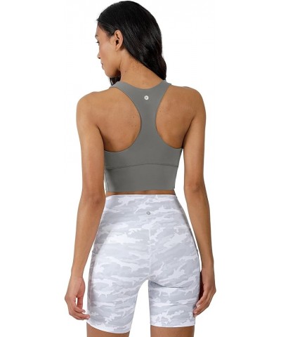 High Impact Full Support Racerback Sports Bra Gunmetal $15.00 Lingerie