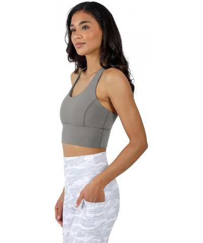 High Impact Full Support Racerback Sports Bra Gunmetal $15.00 Lingerie