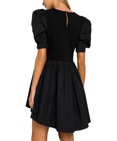 Women's Women Woven Dress Black $45.60 Dresses