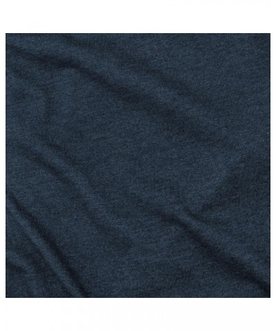 Men's Blue Moon Beer Logo Shirt Navy Heather $11.87 T-Shirts