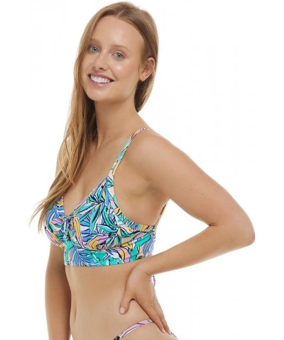 Women's Standard Olivia D, Dd, E, F Cup Bikini Top Swimsuit with Adjustable Tie Back Macubu $16.81 Swimsuits