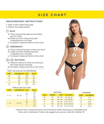 Women's Standard Olivia D, Dd, E, F Cup Bikini Top Swimsuit with Adjustable Tie Back Macubu $16.81 Swimsuits