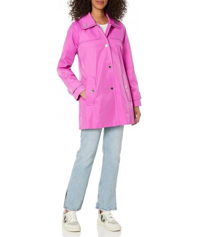 Women's Double Collar Raincoat Orchid $57.04 Coats