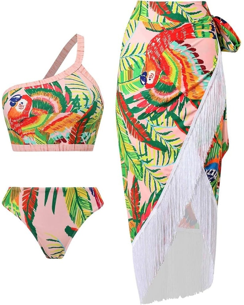 Women Swimsuit High Waist One-Piece Bikini Long Skirt Set Push Up Tummy Control Monokini Sexy Bathing Suit 30 $19.25 Swimsuits