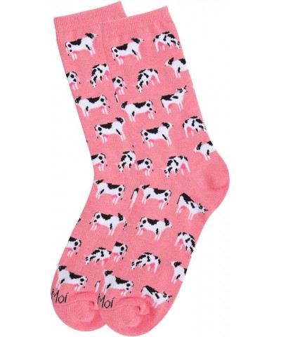 Cool Cows Bamboo Blend Crew Socks Black $7.66 Socks