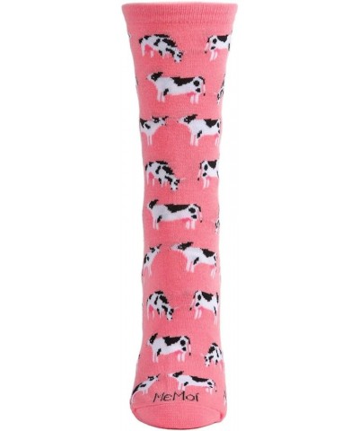 Cool Cows Bamboo Blend Crew Socks Black $7.66 Socks