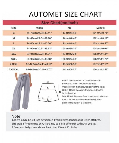 Plus Size Palazzo Pants for Women Trendy High Waisted Drawstring Beach Pants Loose Fit Straight Leg Pants Trousers Grey $8.99...