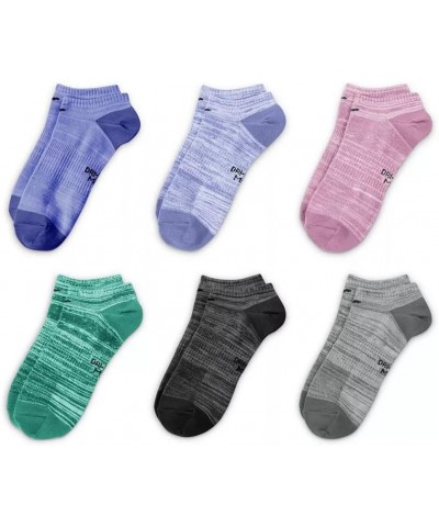 Women`s Everyday Lightweight No Show Training Socks 6 Pack (G(SX7573-923)/B, Medium) $28.80 Activewear