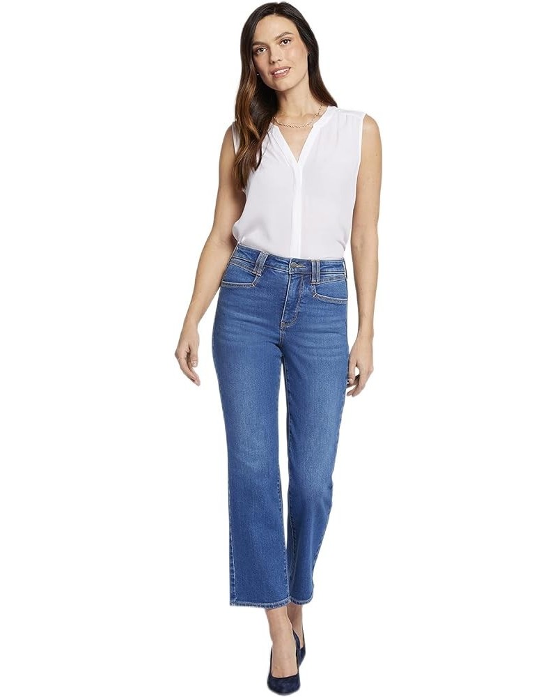 Women's Bailey Relaxed Straight Ankle Square Pockets Rockford $49.80 Jeans