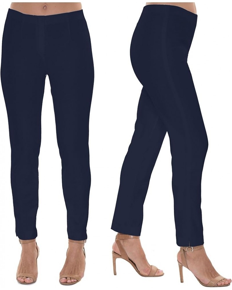 Sammy Essential Full Length Straight Leg Pant Navy $56.25 Pants