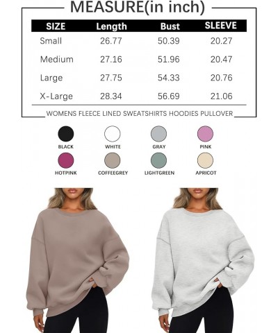 Womens Sweatshirts Long Sleeve Crew Neck Pullover Sweatshirt Casual Outfits 2023 Fall Clothes Grey $19.00 Hoodies & Sweatshirts