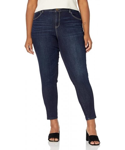 Women's Plus Size Ab Solution High Rise Jegging Indigo $21.12 Jeans