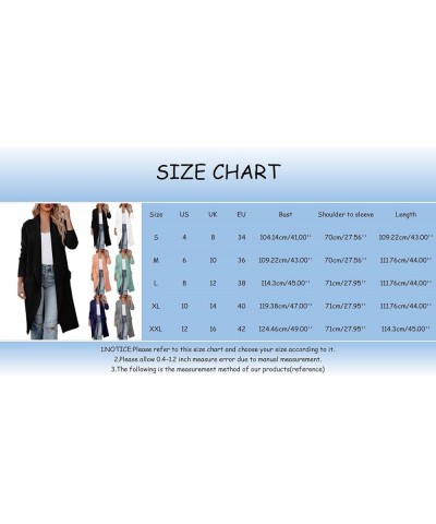 Long Wool Coats for Women Plus Size Casual Formal Work Winter Coat Single Breasted Notch Collar Trench Coat Outerwear N-black...