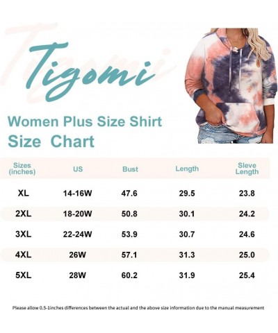 Plus Size Drawstring Hoodies Women Raglan Sweatshirt Round Neck Colorblock Tops Autumn Fall Winter Hoodie XL-5XL 14-28 9_ C3_...