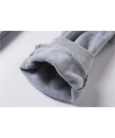 Womens Jogger Set Sweatsuit 2 Piece Long Sleeve Hoodie and Sweatpants Solid Color Sports Outfit Tracksuits Gray $16.23 Hoodie...