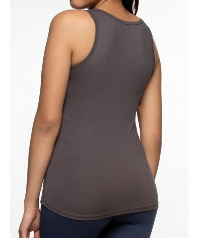 Athletic Pocket Tank Top for Women - Soft Signature Fabric - Versatile Everyday and Active Wear - Workout Tank Charcoal $13.9...