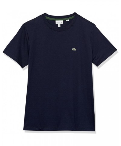 Short Sleeve Crew Neck Classic Cotton T-Shirt Marine $14.52 T-Shirts