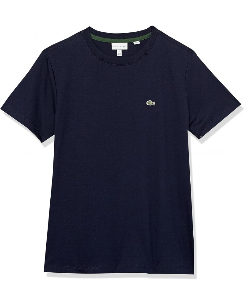 Short Sleeve Crew Neck Classic Cotton T-Shirt Marine $14.52 T-Shirts