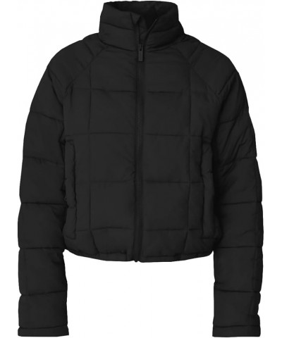 Women's Quilted Puffer Jackets Lightweight Zipper Packable Padded Coat Black $26.46 Jackets