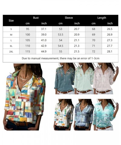 Floral Tops for Women Summer Flower Printed V Neck Tshirts Short Sleeve Tops Dressy Casual Along-green $16.22 Tops