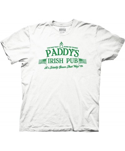 It's Always Sunny in Philadelphia Paddy's Logo TV Show Adult T-Shirt Officially Licensed White $14.84 T-Shirts