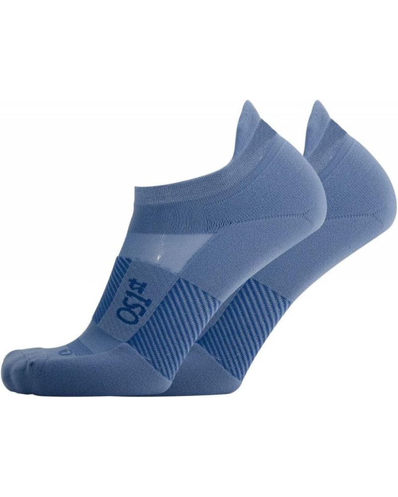 TA4 Thin Air No Show Running Socks with special ventilation feature for men & women, lightweight, and breathable design Steel...