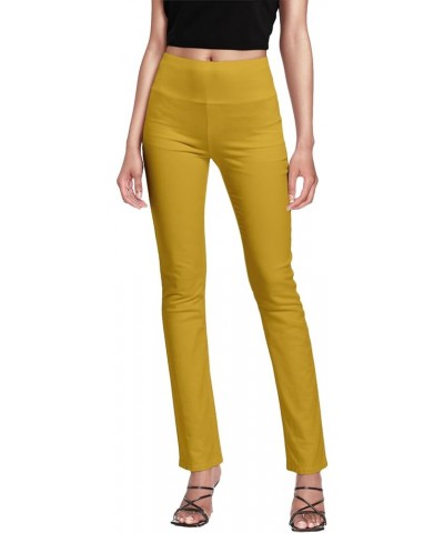 Womens Business Millennium Slim Bootcut Skinny Pants Bootcut-mustard $14.99 Pants