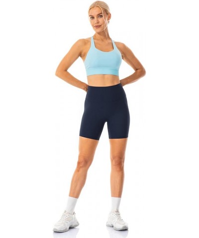 Women's All Day Soft Yoga Shorts 4"/ 6" - Workout Gym Running Active Biker Shorts for Women 6 inches Dark Sea Blue $13.19 Act...