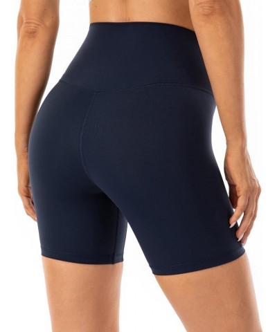 Women's All Day Soft Yoga Shorts 4"/ 6" - Workout Gym Running Active Biker Shorts for Women 6 inches Dark Sea Blue $13.19 Act...