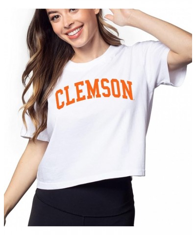 Women's Short 'N Sweet Tee Clemson Tigers Large White $11.23 T-Shirts