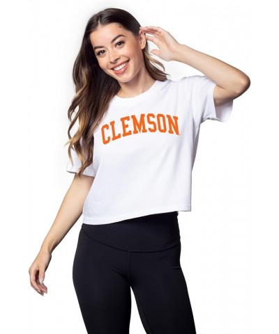 Women's Short 'N Sweet Tee Clemson Tigers Large White $11.23 T-Shirts