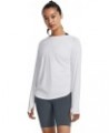 Women's Motion Long Sleeve Longline Crew (100) White / / Halo Gray XX-Large $30.00 Activewear