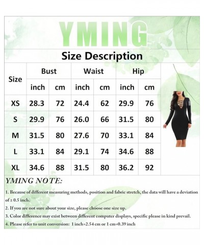 Womens Criss Cross Bodycon Dress Sexy Solid Color Club Dresses Long Sleeve Party Midi Dress Light Green $10.25 Dresses