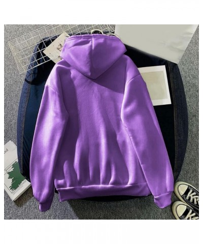 Women's Print Long Sleeved Sweatshirt Blouse Pullover Solid Color Hooded Light Clothe A-3 $5.30 Others