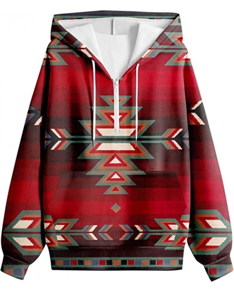 Women's casual Western ethnic long sleeved shirt top round neck sweatshirt Sweater Pullover Aztec1 $12.31 Hoodies & Sweatshirts