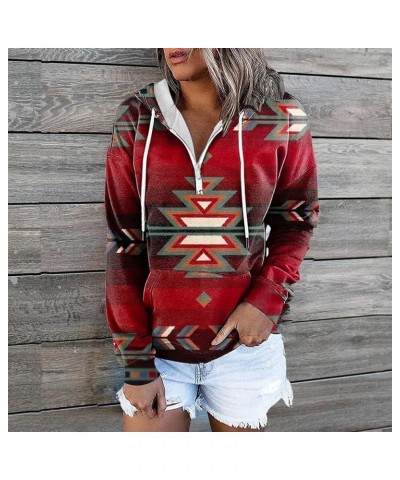 Women's casual Western ethnic long sleeved shirt top round neck sweatshirt Sweater Pullover Aztec1 $12.31 Hoodies & Sweatshirts