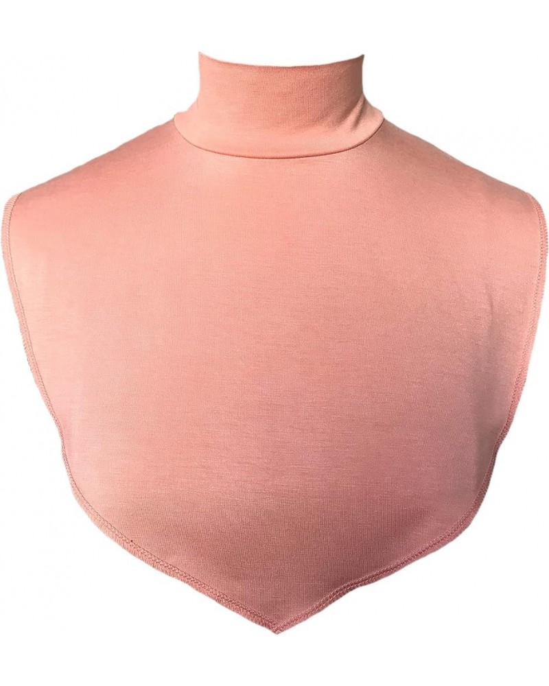 AMAL Muslim Fake Collar COTTON Body Hijab Extensions Neck Cover Under Top USA Light Peach 27 $10.20 Swimsuits