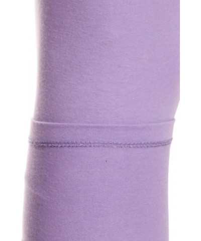 Premium Cotton Soft Capri Pants for Women - Ultimate Comfort Summer Leggings Lilac $11.50 Others